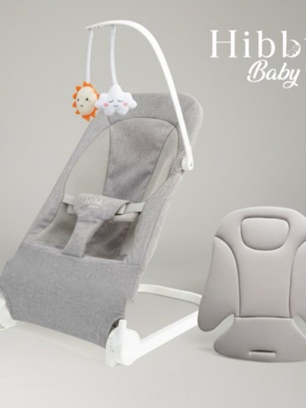 BRAND NEW Hibby, The Hands-Free Helper Baby Bouncer - Made in Canada - PINK only